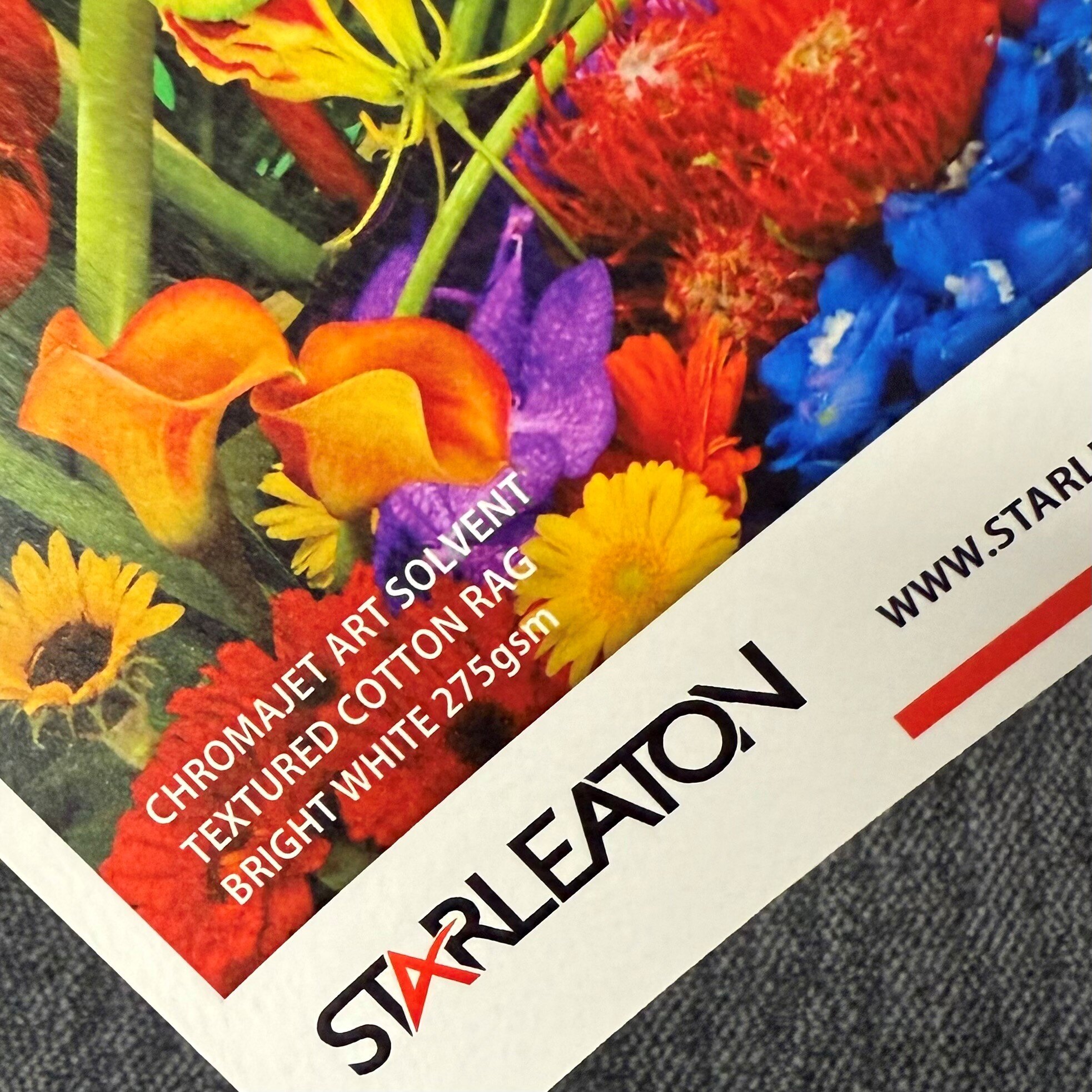 Chromajet Art Solvent Textured Rag 1